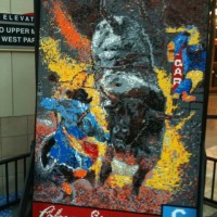 Stampede Lego Mosaic