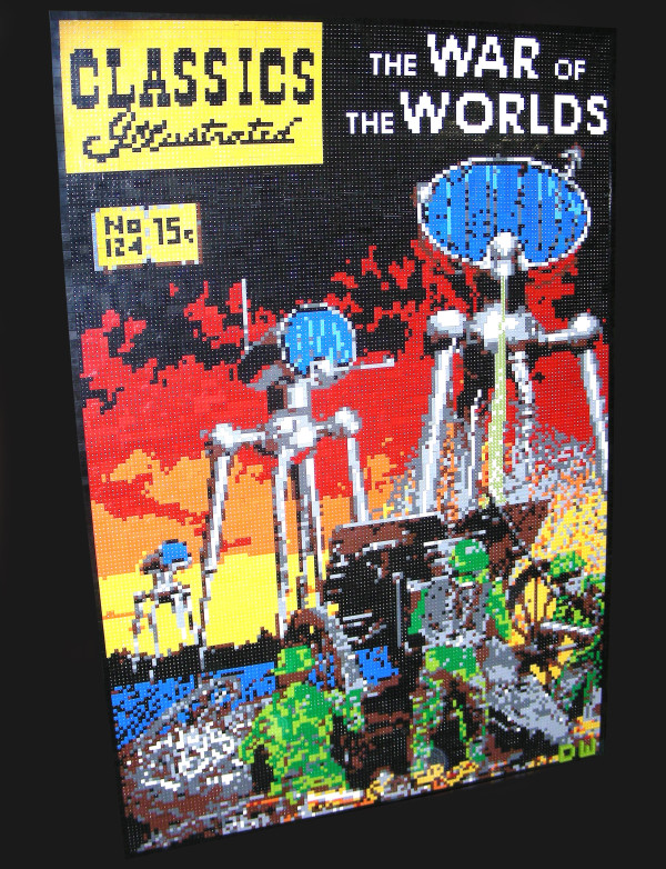 BrickCon 2010 Best Large Mosaic- War of the Worlds