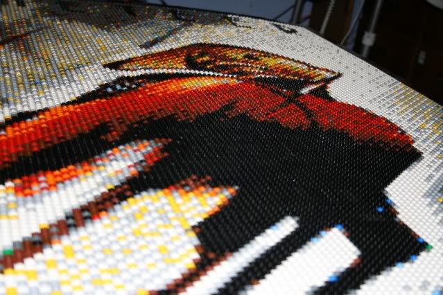 The Rocketeer Lego Mosaic