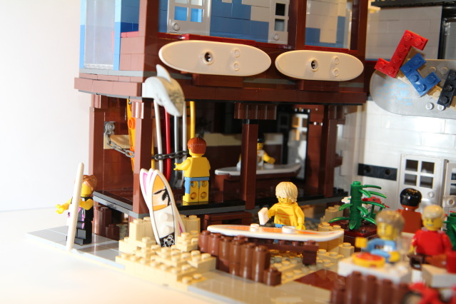 Surf_Shop, Lego creation by Brickwares