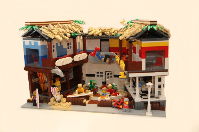 Surf_Main, Lego creation by Brickwares