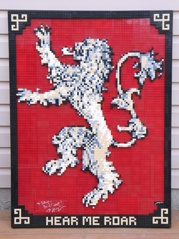 Game of Thrones Lannister Crest