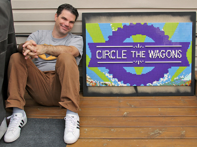 Dave with Circle the Wagons